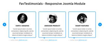 FavTestimonials - Responsive Joomla Module -1